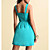  Fold Over Neck Dress (09VQX014)