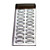  Natural Looking Curved Lashes 118# - 10 Pairs Per Box
