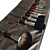  26 St. natürlichen Rosshaar professionelles Kosmetik Pinsel Set (2690322w)