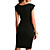  Structured Peplum Jersey Dress (09VQX007)
