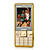  Jinli N800 dual-kaart bluetooth touch screen mobiele telefoon goud (szhx0214)