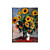  2-pc Handmade Oil Painting Sunflower 20"x24"(YCF-MP001)