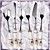  6-PC de luxe gérer la vaisselle en céramique de cuisine (0612-TM-09)