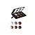  6 Colors Cosmetics Makeup Ultra Shimmer Eye Shadow Palette 8#