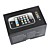  k990 card + dual dual quad band fotocamera java tv a schermo piatto, telefono cellulare touch nero (2GB TF card) (szmc0078)