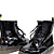  neue Ausgabe 2009! schwarze Wippe 8-eye boot (lgt1022-1)
