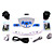  Spa ionique double bain de pieds pour détox nettoyer mp3 avec 10 mis en kit éventail complet