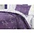  4-pc Queen Size Purple Love Printing Cotton Full Size Duvet Cover Set  (0580-9S707009S)