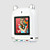  Chuangku X1 Quad Band Dual Card Bluetooth FM Slide Cell Phone White (2GB TF Card)(SZ05150596)