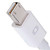 DP Mini DisplayPort mâle vers HDMI v1.4 câble adaptateur femelle blanche (15cm)