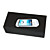  nooc G2 doble banda cuádruple tarjeta con trackball blanco plano de pantalla táctil del teléfono celular (tarjeta de 2GB TF y funda de cuero) (sz00720
