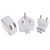  mini usb adattatore di alimentazione per iPod con tasselli intercambiabili mondo