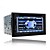  6,2 pulgadas de pantalla digital de 2 DIN coche reproductor de DVD compatible con GPS bluetooth ipod tv pip volante de control