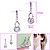  Beautiful 18K Gold Plated CZ Cubic Zirconia Earrings (0292-91120-22)