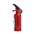  Mini Fire Extinguisher Style Butane Lighter With Keychain