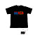  suono e la musica attivato visualizzatore el vu-spettro ballerino t-shirt (4 * aaa)