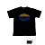  lyd og musik aktiveret spektrum VU-meter el visualizer t-shirt (4 * aaa)