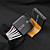  Sound and Music Activated Spectrum VU Meter EL Visualizer T-shirt  (4*AAA)