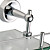  Bathroom Accessories Solid Brass Glass Shelf (0640-2509)
