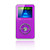  OLED Lecteur MP3 avec haut-parleur (2 Go, violet)