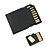  16GB di memoria Micro SDHC con adattatore SD (cmc001)
