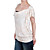  fronzoli maniche corte t donne scollatura unico-shirt (8502bc012-0736)