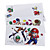  Protective Skin Sticker Set for Nintendo DSi (4-Piece Set)