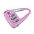  Cute Bag-Sharped Combination Padlock (Pink)