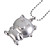  mooie ketting horloge (varken)