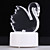  Swan Design Colorful LED Night Light for Christmas Festival Decoration