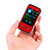  CCK-12 Dual Card Quad Band Dual Camera Flashlight Touch Screen MiNi Cell Phone Red (2GB TF Card)