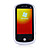  A3100 Windows Mobile 6.5 seule bande double carte quad camara gps wifi trackball 3.0''écran tactile plat de téléphone portable à puce