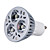  gu10 3w 270lm 2800-3200K warmes weißes Licht LED Spot Glühbirne (85-265V)