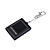 1.5 "mini digital photo frame portachiavi-nero