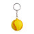  Ball Style Keychain with Soft Plastic Material-Red