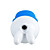  4gb caricatura conejo reproductor de mp3 con colores intercambiables "camisas" (hf162)
