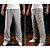  mens de la mode slim fit à long pantalon droites avec fermeture à glissière inclinée or
