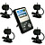  portátil USB 2.0 de 4 canais 2.4ghz wireless lcd receptor 1/3inch CCTV 2.4GHz câmera CMOS sem fio (sfa1010)