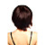 100% Human Hair Wig Chin Length High Quality Natural Look Dark Brown Bob Style Hair Wig