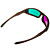  Re-useable Plastic Frame Resin Lens Anaglyphic Magenta + Green 3D Glasses