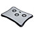  USB Laptop Cooling Pad with  4-Port Hub