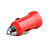  700mA auto sigarettenaansteker USB adapter / lader (dc 12V/24V)-rood