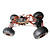  1/8ème sacle routiers électriques hors tension d'escalade Wecker rouge (tpet-0882r)