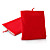 Custodia protettiva morbido panno per Apple iPad (rosso)