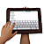  2-in-1 Protective PU Leather Carry Case + Movie Stand for Apple iPad (Brown)