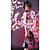  vaina / columna de mandarina cuello sin mangas de algodón cheongsam rodilla / qipao / vestido chino (hgqp293)