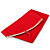  Custodia protettiva morbido panno per Apple iPad (rosso)