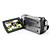  familia Videocámara HD con 3 pulgadas de pantalla dos ranuras para tarjetas SD (dc021)