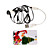  1gb kaart slanke mp3-speler met cartoon printen