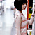  robe de mandarin colonne gaine / linge col manches genou / soie Habotai cheongsam / qipao chinois / (hgqp320)